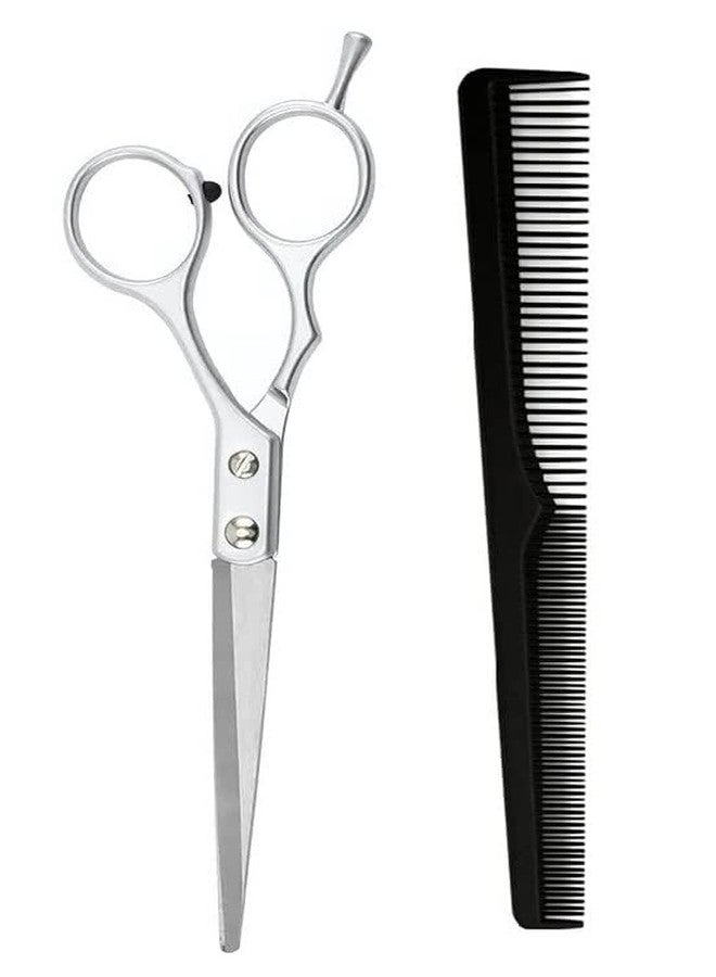 Talora Hair-Cutting Shears with Comb Set Professional Hair Cutting Scissors Hairdresser Haircut for Men and Women Salon and Home Pack of 2 - Image 1
