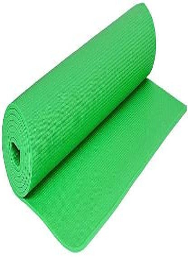 TIB® Yoga Mat for Yoga Exercise and Gym Workout with Carry Bag, Anti-Slip/Anti Skid Yoga Mat for Men & Women Fitness, 4MM Thickness, Green - Image 3