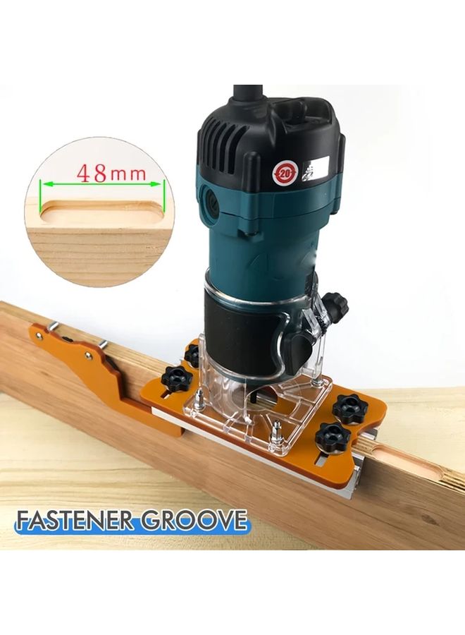 عديل ثقيل طقم قاعدة راوتر قابل للتعديل من الألومنيوم الجيل الثاني لوح مشقوق - Image 5