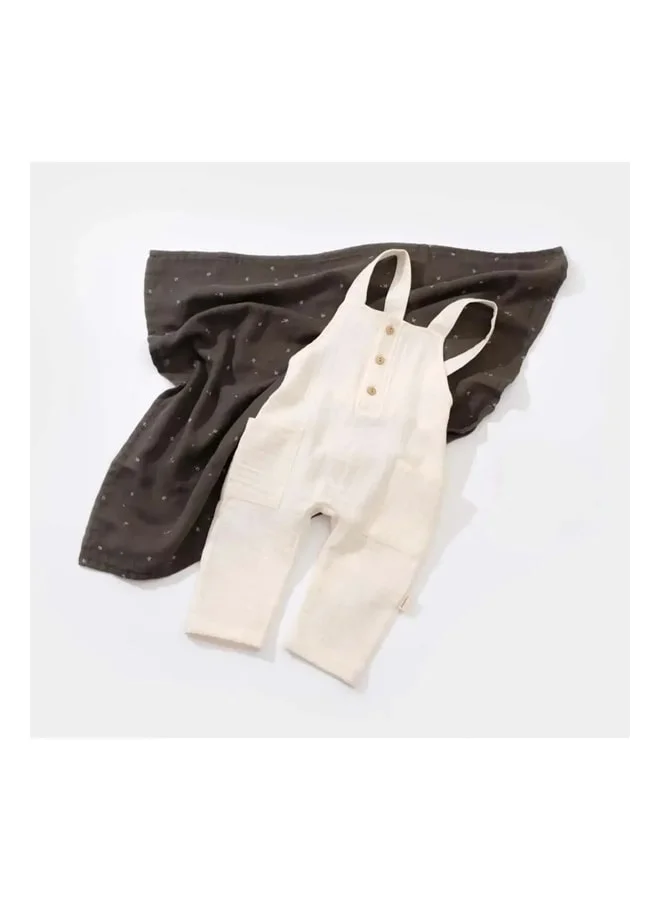 Magu Unisex Organic Muslin Baby Romper