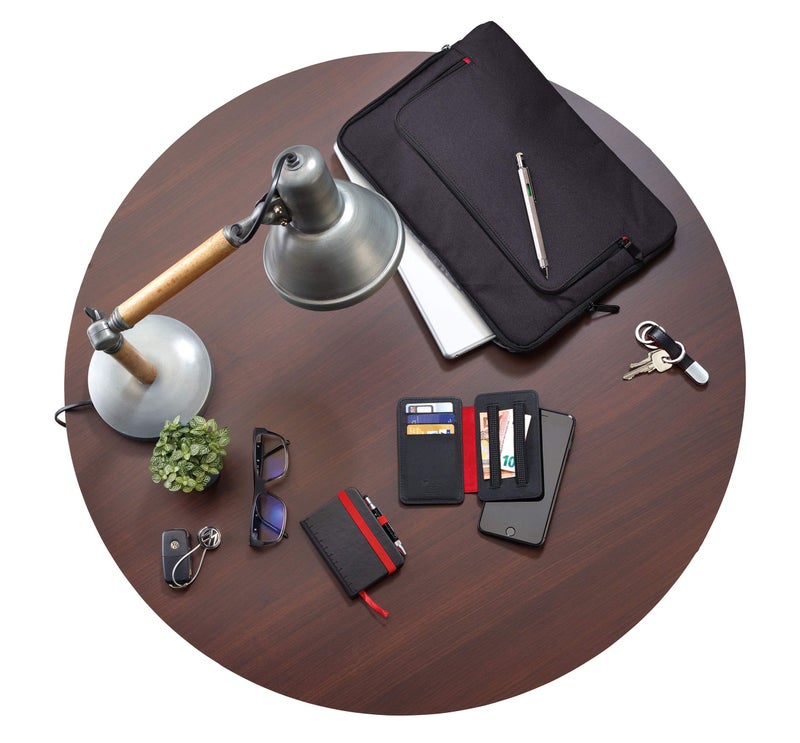 Troika VW LOOP VOLKSWAGEN Logo Keyring - Wire Loop - Enamel Cast Metal - Chrome Plated - Black, Silver, silver, 70 x 27 x 12 mm, Modern, Silver, 70 x 27 x 12 mm, Modern - Image 3