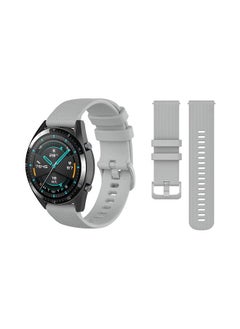 PROMASS Stylish Replacement Band For Huawei Watch GT/GT 2 46mm Grey  - Image 2