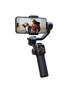 hohem iSteady M6 3-Axis Smartphone Gimbal Stabilizer Anti-shake Phone Vlog Gimbal 360° Rotatable OLED Large Screen with Mini Tripod Storage Case 400g Payload Replacement  - Image 1