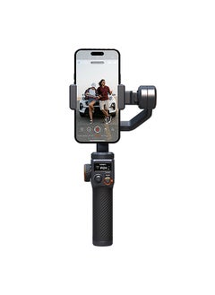 hohem iSteady M6 3-Axis Smartphone Gimbal Stabilizer Anti-shake Phone Vlog Gimbal 360° Rotatable OLED Large Screen with Mini Tripod Storage Case 400g Payload Replacement  - Image 3
