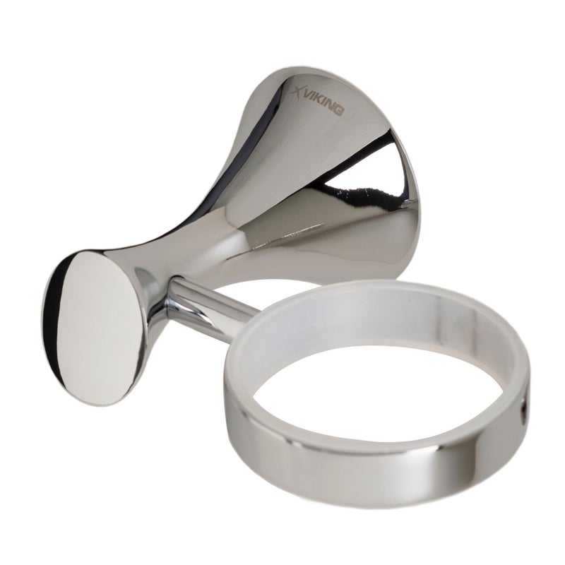 VIKING 1923 Tumbler Holder - Pawn Design | Wall-Mounted | Polished CP Finish | Toothbrush Holder/Stand | Toothpaste/Tumbler Holder - Image 2