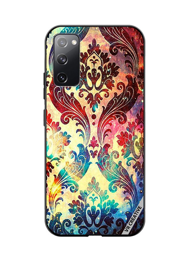 VR CREATIVE Protective Case Cover For Samsung Galaxy S20 FE 5G Floral Design Multicolour - Image 1