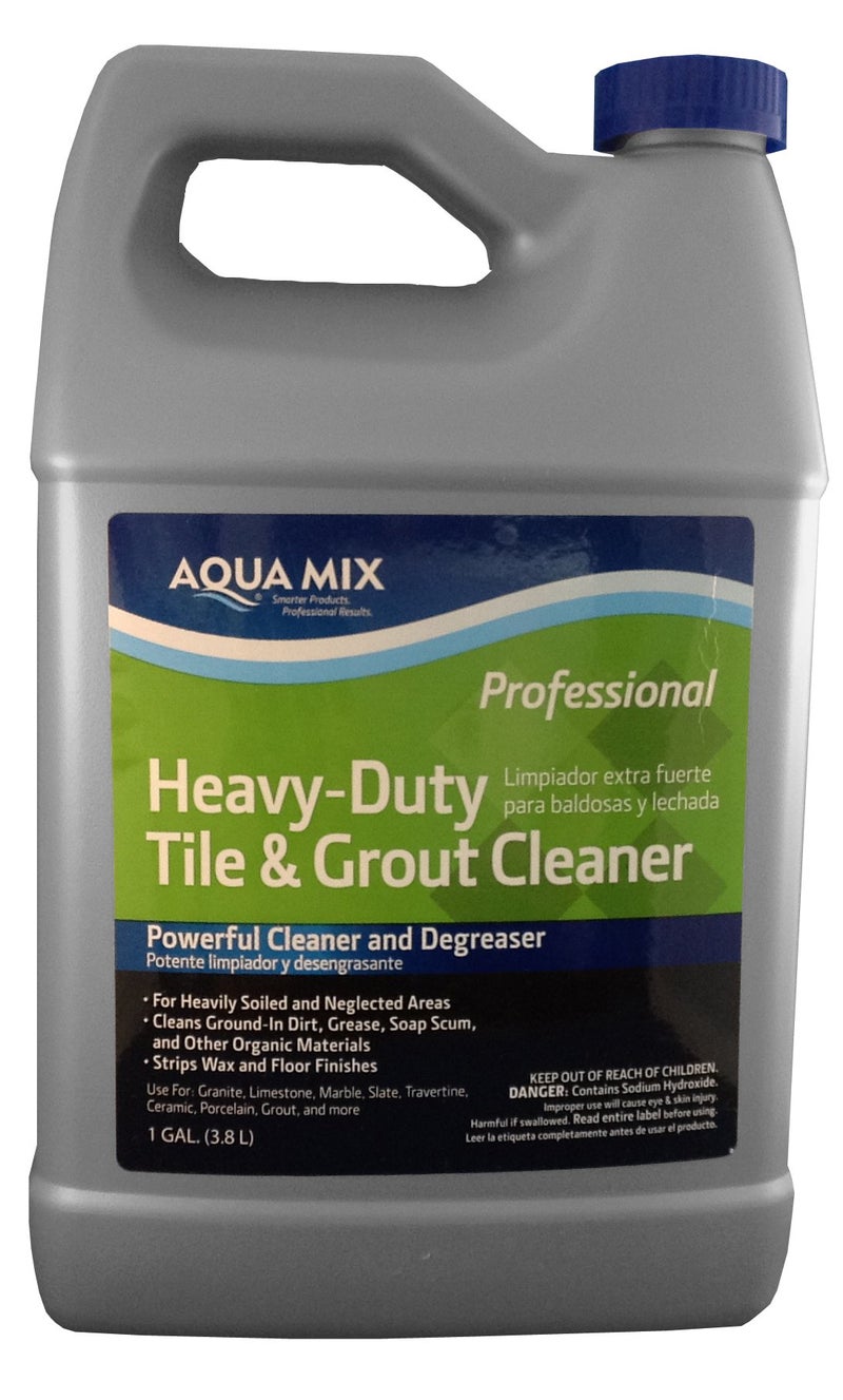 Aqua Mix منظف بلاط وملاط أكوا ميكس الثقيل - جالون - Image 5