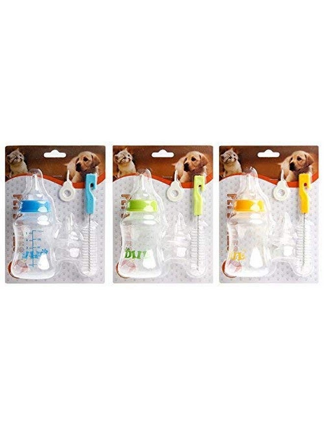 Puppy Milk Bottle Pet Kitten Baby Animal Feeding Bottle Nursing Set (150 Ml) - Image 4