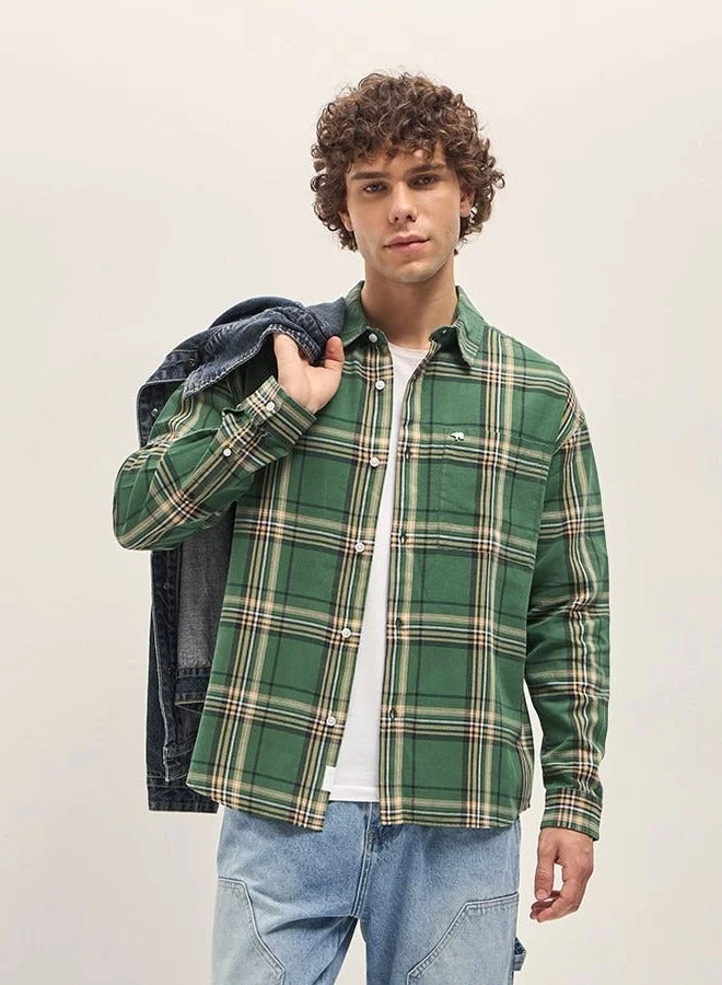 THE BEAR HOUSE  Men's Shirt for Casual and Formal Wear | Classic Button-Down Style for Office, Daily Use, Travel, Events & All-Season Outfits | Versatile & Stylish Wardrobe Essential for Every Occasion for Men | Best Price UAE