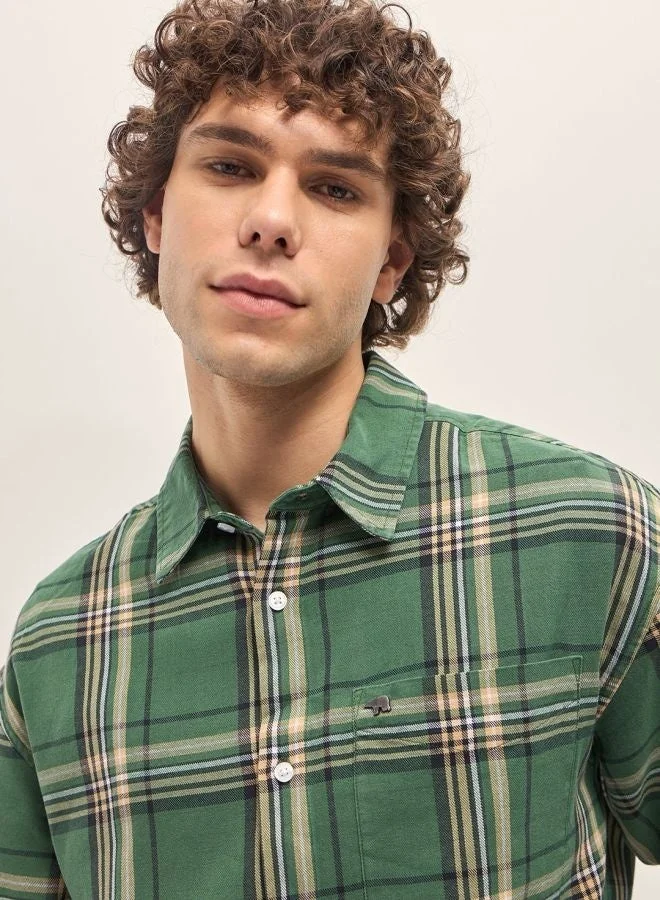 THE BEAR HOUSE  Men's Shirt for Casual and Formal Wear | Classic Button-Down Style for Office, Daily Use, Travel, Events & All-Season Outfits | Versatile & Stylish Wardrobe Essential for Every Occasion for Men | Best Price UAE