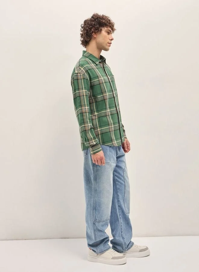 THE BEAR HOUSE  Men's Shirt for Casual and Formal Wear | Classic Button-Down Style for Office, Daily Use, Travel, Events & All-Season Outfits | Versatile & Stylish Wardrobe Essential for Every Occasion for Men | Best Price UAE