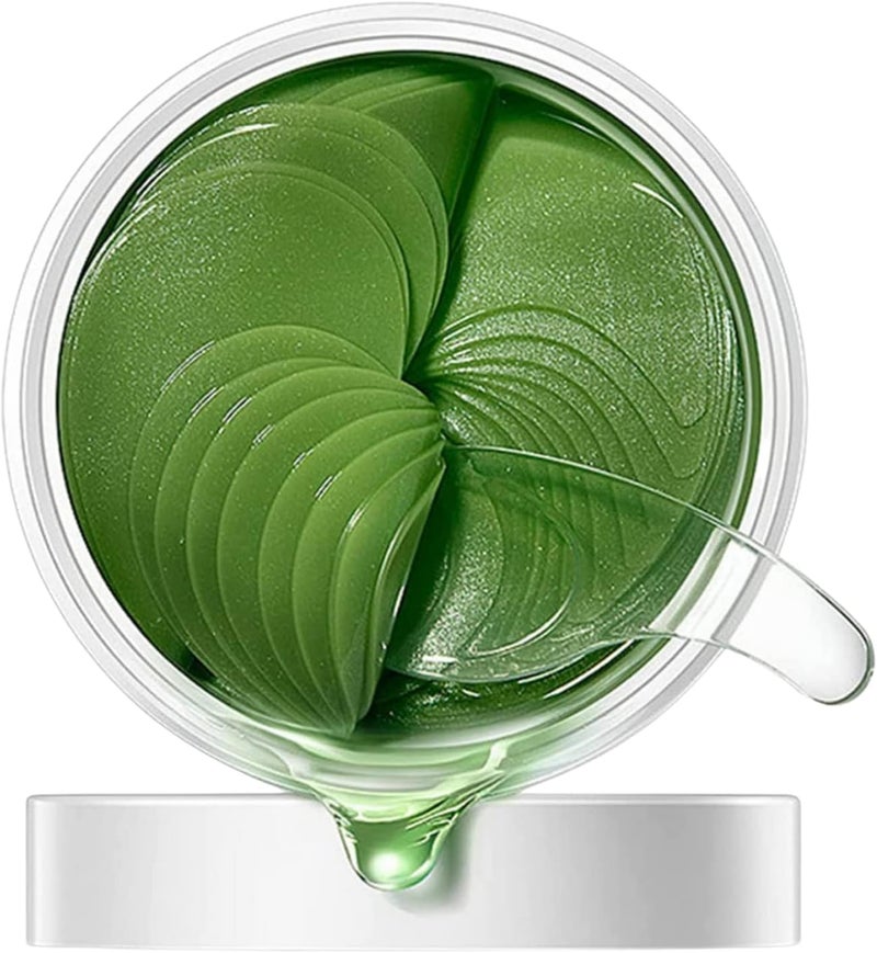 Under Eye Patches Natural Aloe Vera Hydrogel Under Eye Masks for Hydrating Antiaging Eye Treatment Mask for Puffy Eyes Fine Lines and Wrinkles Eye Bags Dark Circles Puffiness 30 Pairs