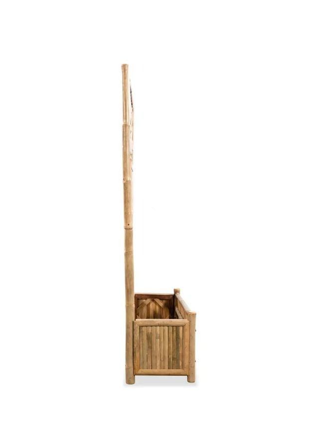 vidaxl vidaXL Garden Raised Bed with Trellis Bamboo 70 cm  - Image 2