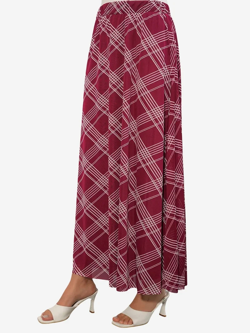 بيغ دارت BDART High-Waist Floral Maxi Skirt