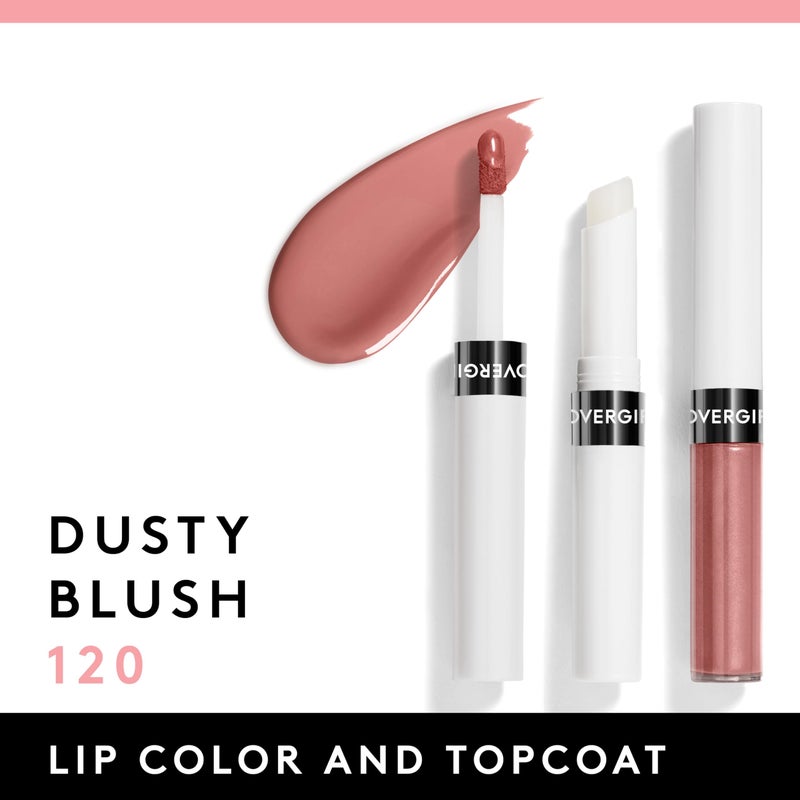 COVERGIRL, Outlast AllDay Lip Color with Moisturizing Topcoat New Neutrals Shade Collection 120 Dusty Blush, 1 Count - Image 2