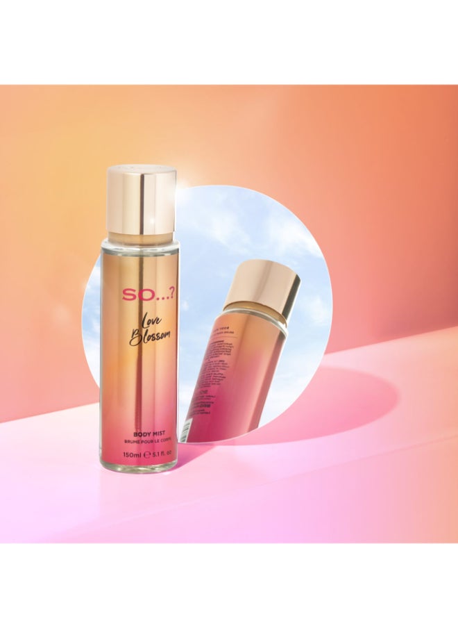 So..? - You Love Blossom Body Mist – Luxurious Floral Fragrance for Women, Refreshing & Long-Lasting Scent, 150ml, Perfect for Daily Wear and Special Occasions - Image 1