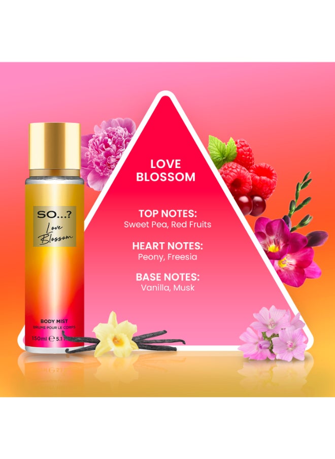 You Love Blossom Body Mist – Luxurious Floral Fragrance for Women, Refreshing & Long-Lasting Scent, 150ml, Perfect for Daily Wear and Special Occasions - pzsku/ZEDC95DC19EBBE2A81FF3Z/45/_/1719207686/715158d0-71bc-4f91-a9ee-640f63eae245