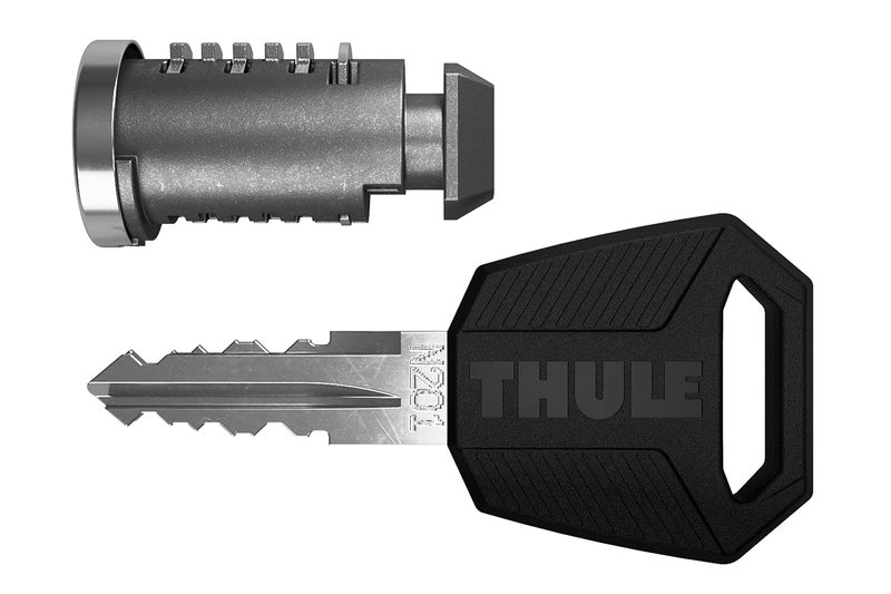 THULE One-Key System 4 Pack, Silver/Black - Image 3