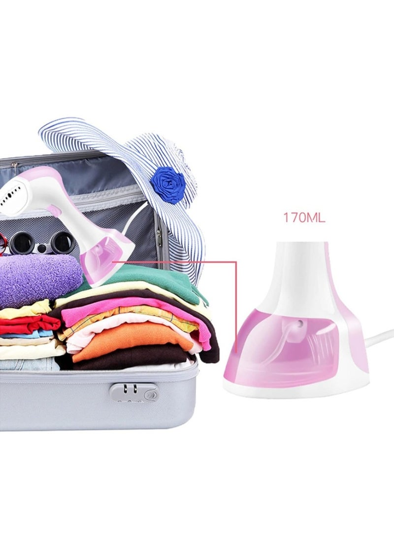 Denx Steamer for Clothes, Portable Handheld Garment Steamer, 300ml Upgraded 2-in-1 Clothes Steamer, Fast Heat-up, Fabric Wrinkles Remover Steam Iron for Home Travel - Image 3
