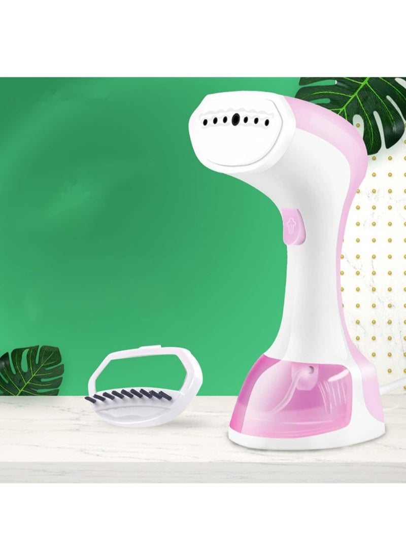 Denx Steamer for Clothes, Portable Handheld Garment Steamer, 300ml Upgraded 2-in-1 Clothes Steamer, Fast Heat-up, Fabric Wrinkles Remover Steam Iron for Home Travel - Image 1