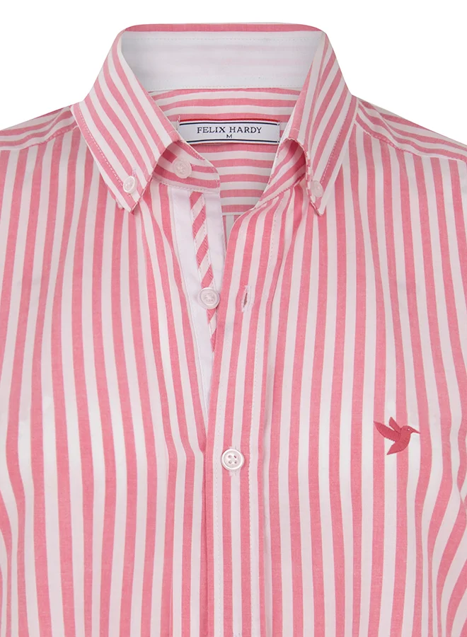 فيليكس هاردي قميص بأكمام طويلة مخطط