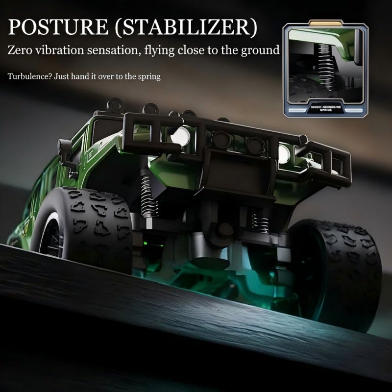 Mini RC Car 9*5.5*4.5Cm Palm-Sized Off-Road Power - Dual-Mode Precision Control Rugged Alloy RC Off-Road Vehicle for Office Breaks Home Entertainment Beginners Advanced Users - Image 3