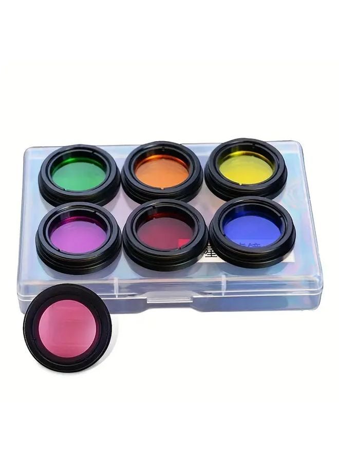 7 لون 1 مجموعة مرشح تلسكوب 25 بوصة لتعزيز رصد السديم والكواكب - Image 4