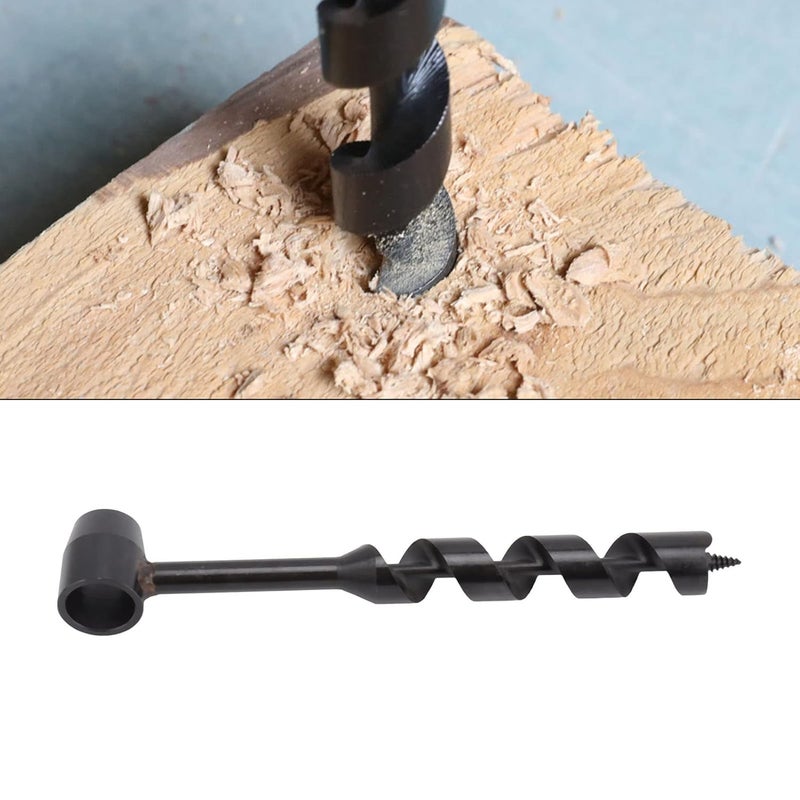Manual Auger Drill Bits, Portable Survival Hand Drill Bit with Wrench, Camping Hole Maker Tool, 25-230mm, 1 Piece - Image 5