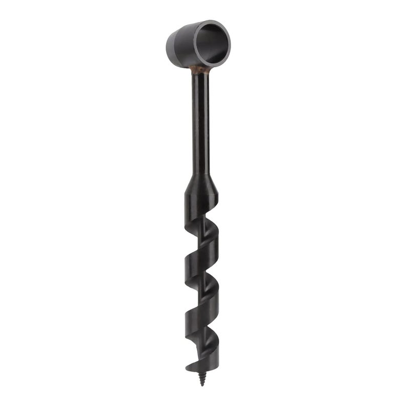 Manual Auger Drill Bits, Portable Survival Hand Drill Bit with Wrench, Camping Hole Maker Tool, 25-230mm, 1 Piece - Image 2