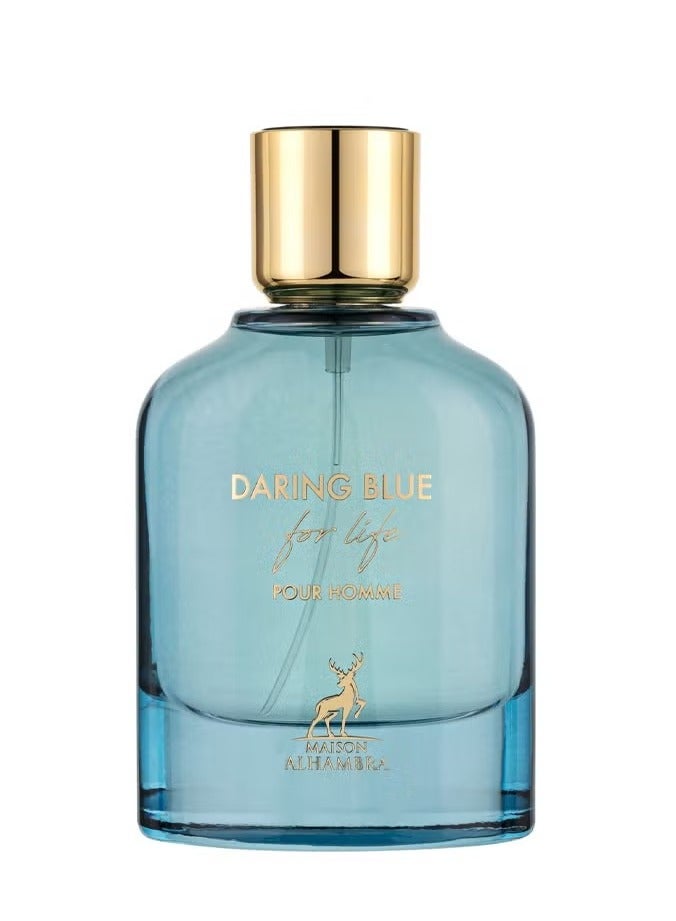 MAISON ALHAMBRA دارينغ بلو فور لايف بور هوم EDP 100 مل - Image 2