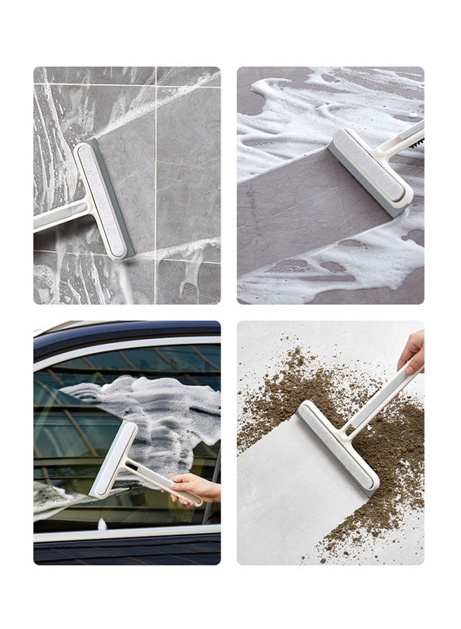 Multi-Purpose Silicon Squeegee, Household Cleaning Tools, Mirror Wiper, Glass Window Cleaner Apply to Tiles, Shower Doors, Bathroom, Mirrors, and Car Windows, Doors - Image 4