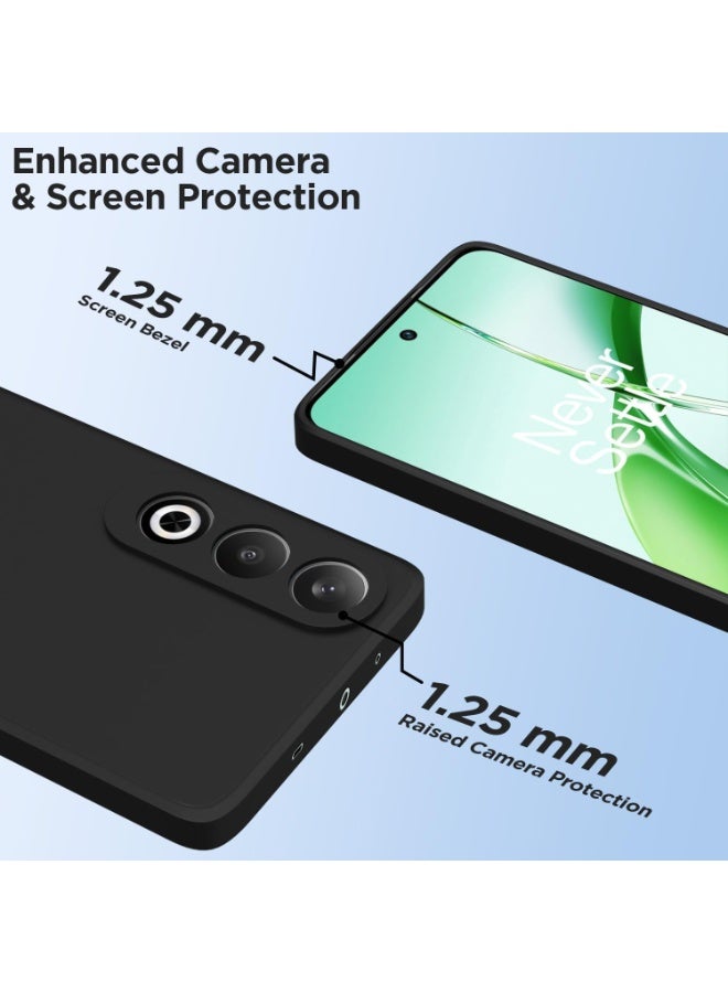 Muzz غطاء هاتف OnePlus Nord CE 3 Lite، غلاف سيليكون TPU واقي، مقاوم للصدمات، مضاد للخدوش، لمسة ناعمة (OnePlus Nord CE 3 Lite) - Image 4