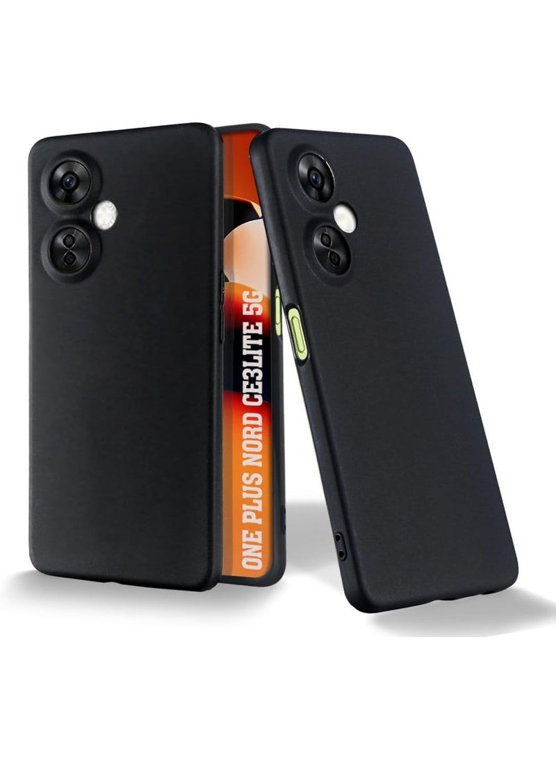 Muzz غطاء هاتف OnePlus Nord CE 3 Lite، غلاف سيليكون TPU واقي، مقاوم للصدمات، مضاد للخدوش، لمسة ناعمة (OnePlus Nord CE 3 Lite) - Image 1