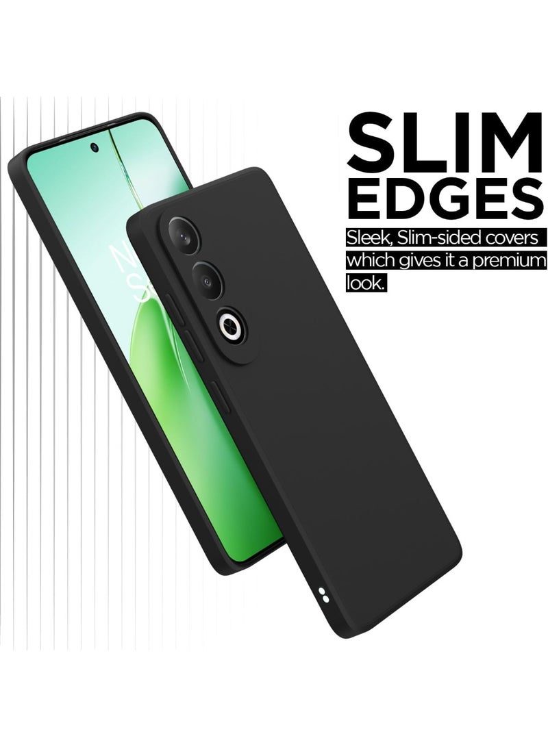 Muzz غطاء هاتف OnePlus Nord CE 3 Lite، غلاف سيليكون TPU واقي، مقاوم للصدمات، مضاد للخدوش، لمسة ناعمة (OnePlus Nord CE 3 Lite) - Image 3