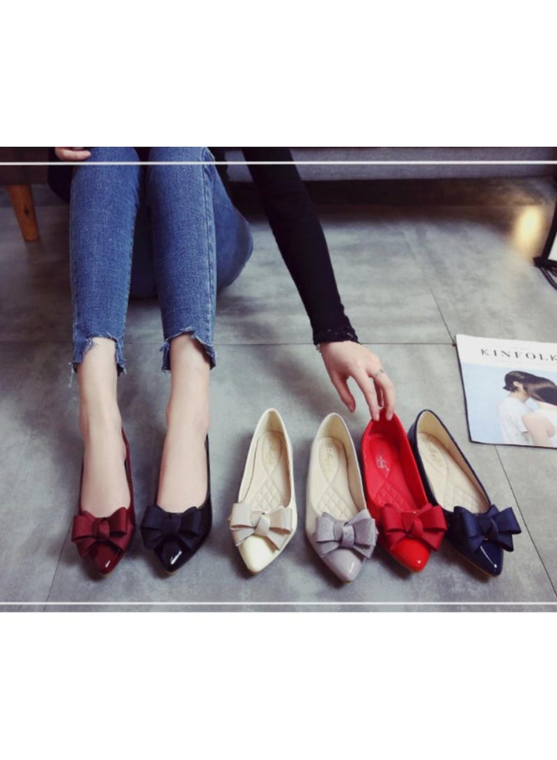 KUYING Flat Sole Single Shoe Women - Image 3