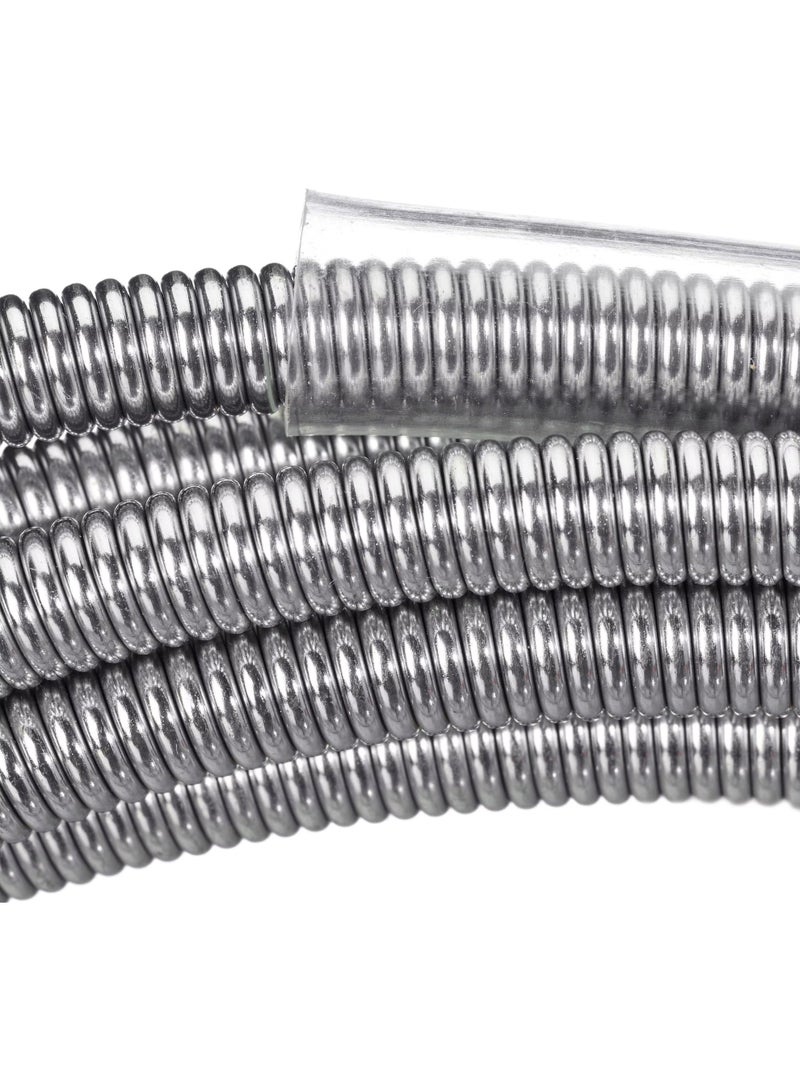 Pipe Cleaning Spiral 3m x 8mm – Drain Cleaner with Drill Tip for Sink, Bath, Toilet, Shower – Flexible Metal Drain Snake Unblocker for Clogged Pipes - Image 4