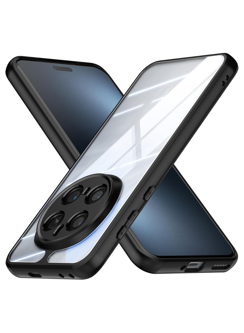 جراب لهاتف Honor Magic 7 Pro، جراب خلفي صلب شفاف مقاوم للصدمات، جراب مضاد للاصفرار، حماية 360 درجة، جراب خلفي شفاف من مادة TPU لهاتف Honor Magic7 Pro - Image 5
