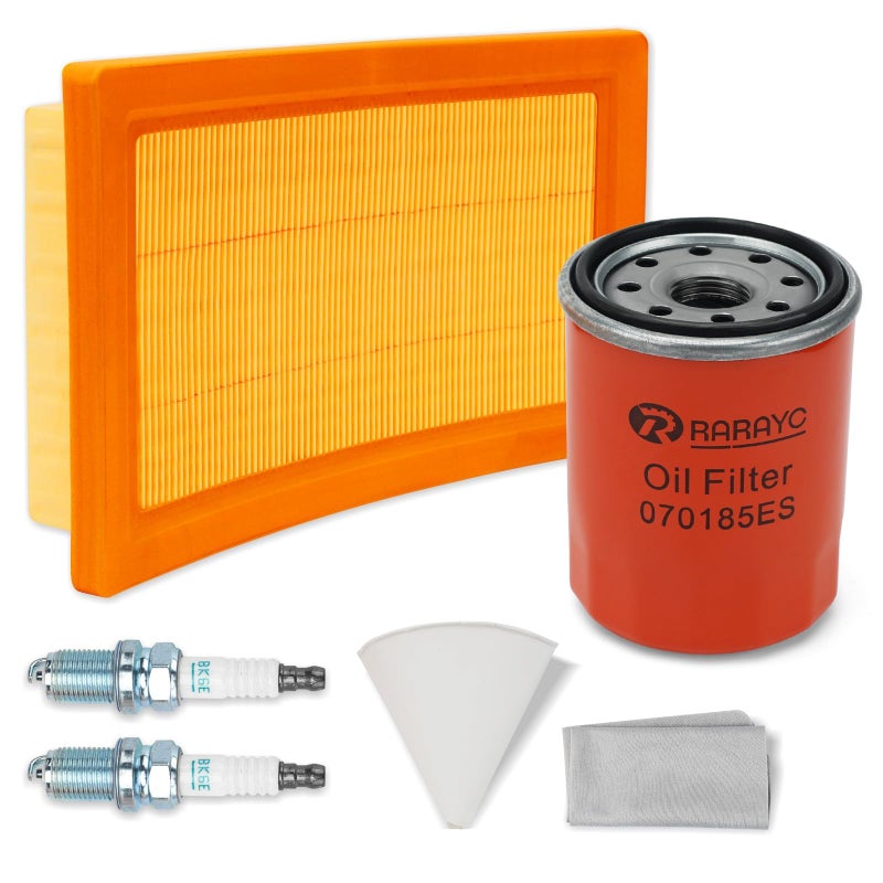 Rarayc 6485 Maintenance Kit Compatible With Generac 16Kw 20Kw 22Kw 24Kw 26Kw Cooled Generators 999Cc Engine With Paper Funnel Oil Wipe Replace Part Number 0J8478S Air Filter 070185E Oil Filter - Image 1