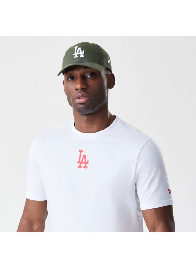 New Era MLB Cf Logo Reg Tee Losdod Whi Men's White Top - Image 4