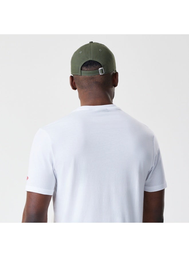 New Era MLB Cf Logo Reg Tee Losdod Whi Men's White Top - Image 1