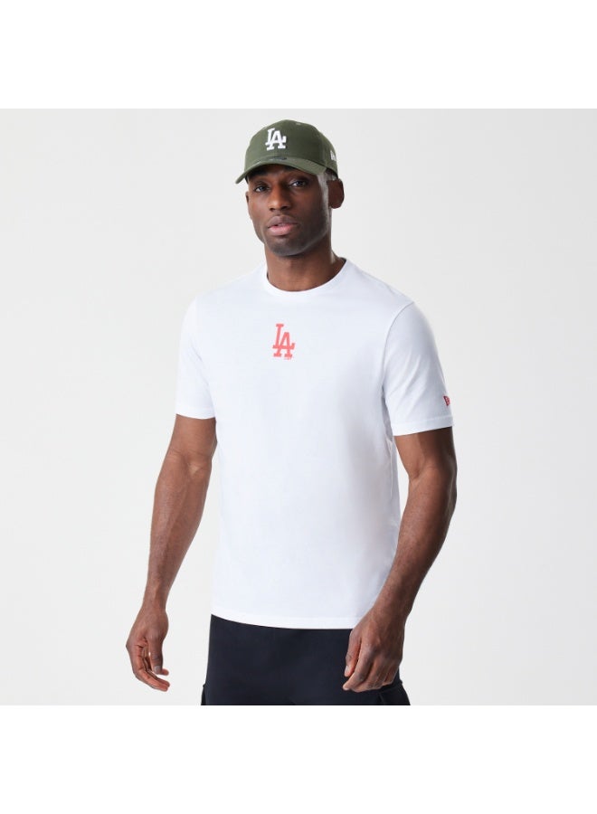 New Era MLB Cf Logo Reg Tee Losdod Whi Men's White Top - Image 2