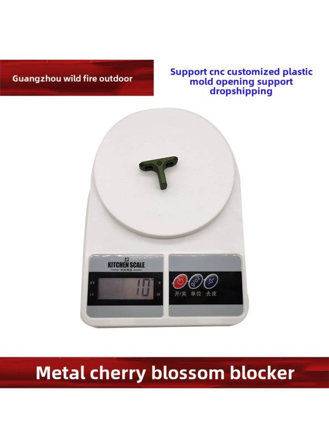 MLOK Fishbone Blocking Hand High Quality Blocking Hand Cherry Blossom Blocking Hand Mini Blocking Mlok Youban Defense Hand Stop-Color:Gray YR235-GY  - Image 4