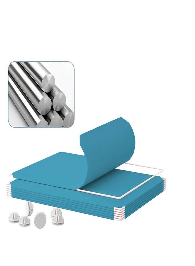 KEEKOS Kids Plastic Collapsible Wardrobe Organizer for Storage | Cute Cartoon Design | Heavy Duty Cloth Organizer for Storage | Easy to Assemble | Perfect for Kids Room & Home (Blue) - Image 5