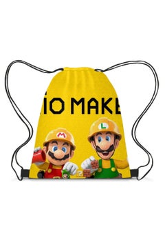 Mario Mario Drawstring Bag Backpack 35*45cm 