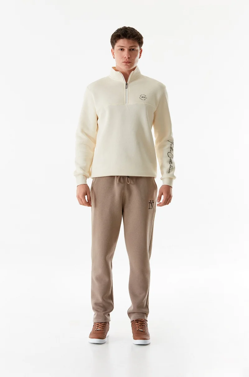 فولامودا Ny Embroidered Elastic Waist Sweatpants