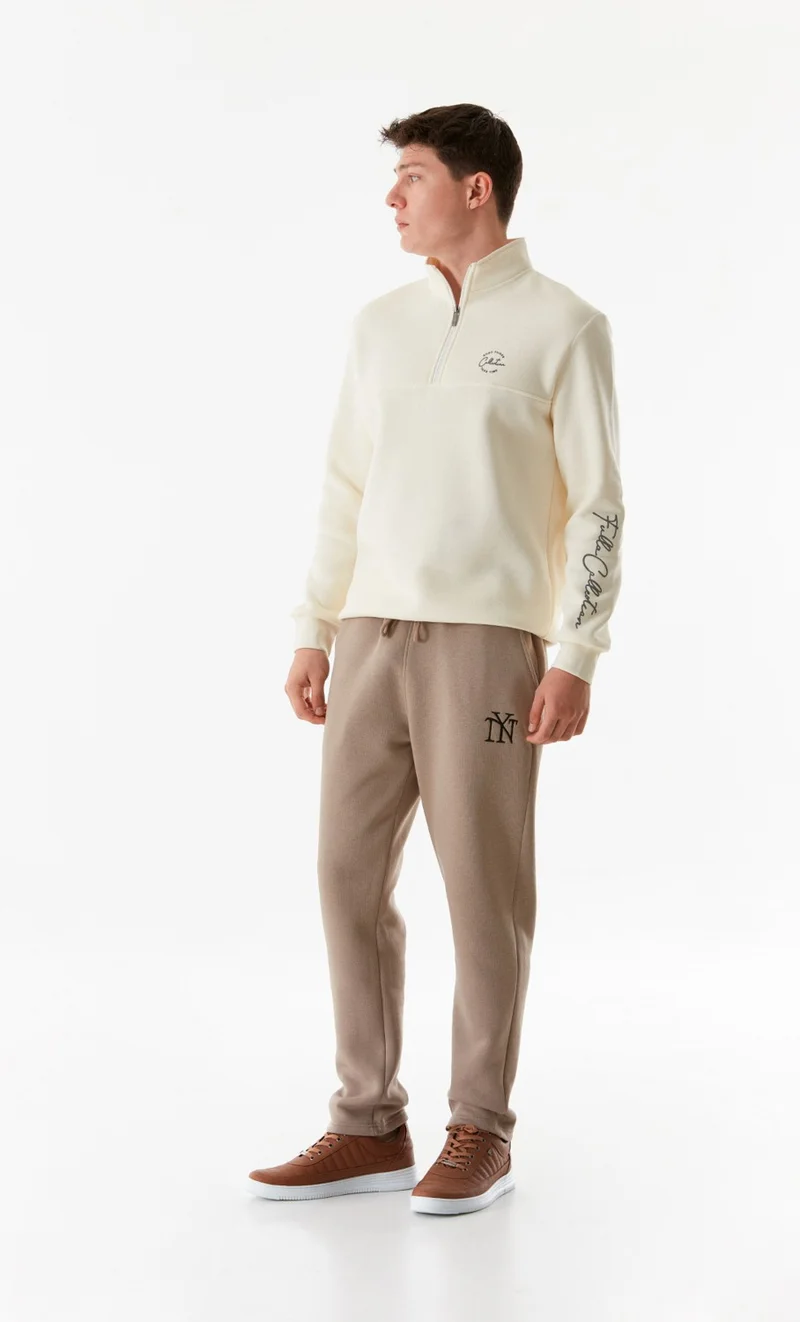 فولامودا Ny Embroidered Elastic Waist Sweatpants
