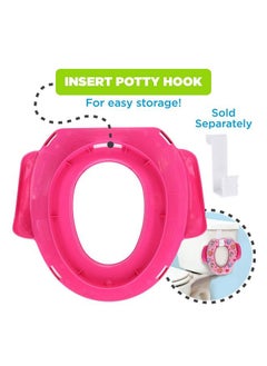 ginsey Nickelodeon Paw Patrol "Skye And Everest" Soft Potty Seat For Toilet Training Kids Pink Standard  - Image 5