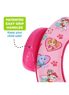 ginsey Nickelodeon Paw Patrol "Skye And Everest" Soft Potty Seat For Toilet Training Kids Pink Standard  - Image 3