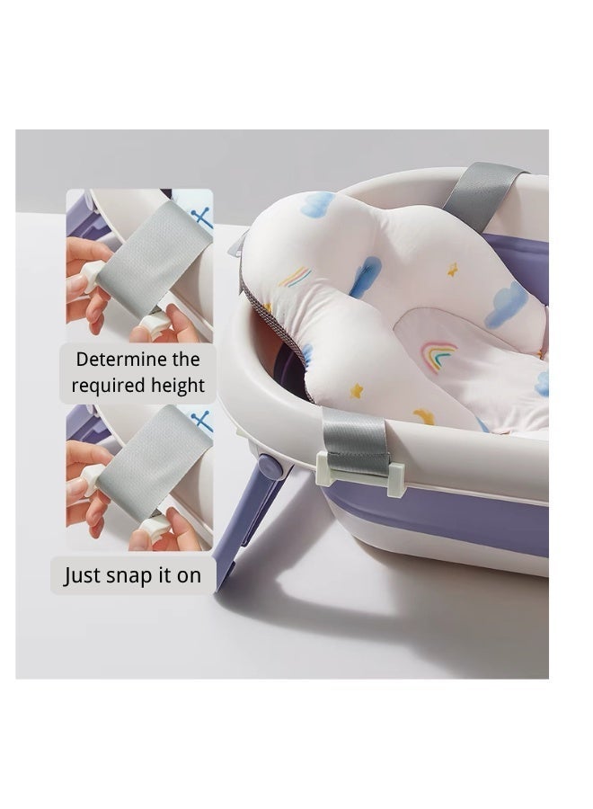 Be a better mom Baby Bathtub Cushion Adjustable Comfortable Non-Slip Cushion for 0-3 Years - Image 3
