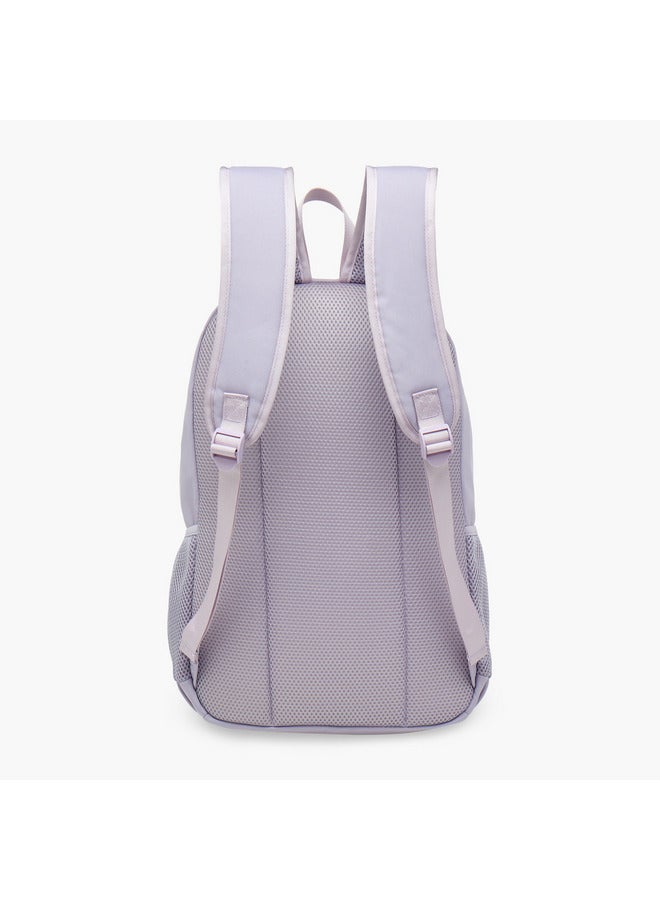 Kappa Girls Logo Print Backpack with Adjustable Straps and Detachable Pencil Pouch - 20x30x46 cm - Image 5